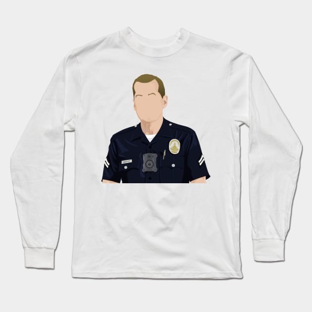 Smitty v2 | The Rookie - Season 4 Long Sleeve T-Shirt by gottalovetherookie